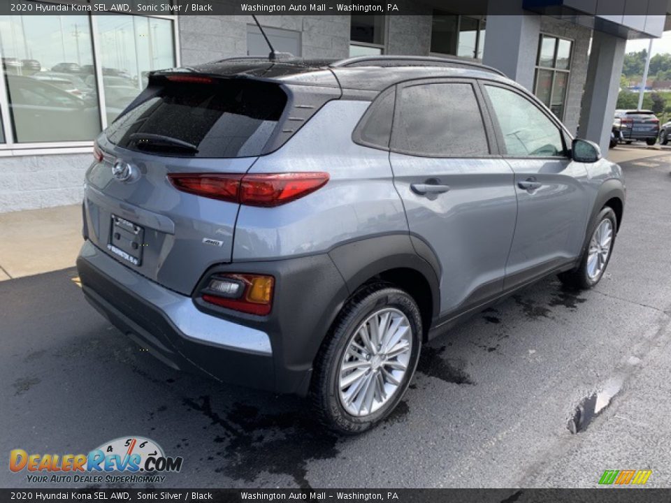 2020 Hyundai Kona SEL AWD Sonic Silver / Black Photo #4