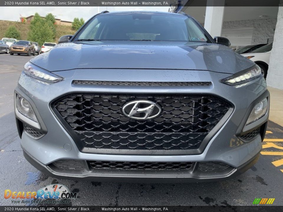 2020 Hyundai Kona SEL AWD Sonic Silver / Black Photo #8