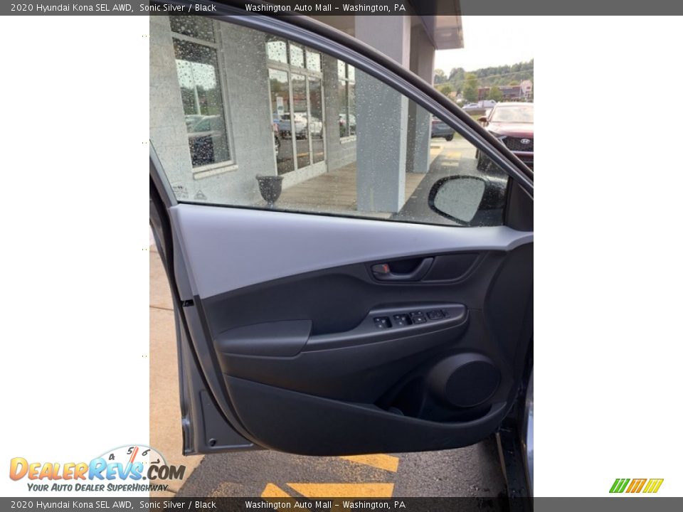 2020 Hyundai Kona SEL AWD Sonic Silver / Black Photo #11