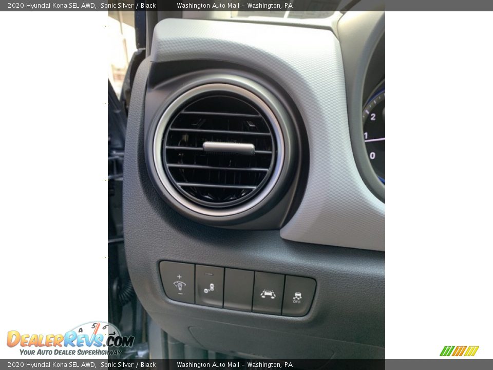 2020 Hyundai Kona SEL AWD Sonic Silver / Black Photo #13