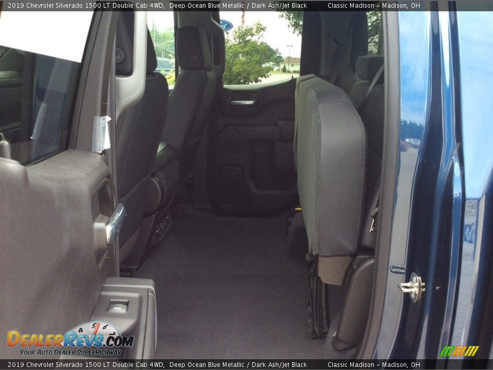 2019 Chevrolet Silverado 1500 LT Double Cab 4WD Deep Ocean Blue Metallic / Dark Ash/Jet Black Photo #23