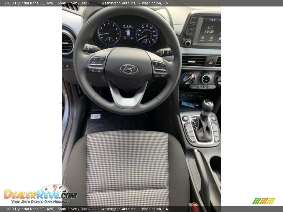 2020 Hyundai Kona SEL AWD Sonic Silver / Black Photo #14