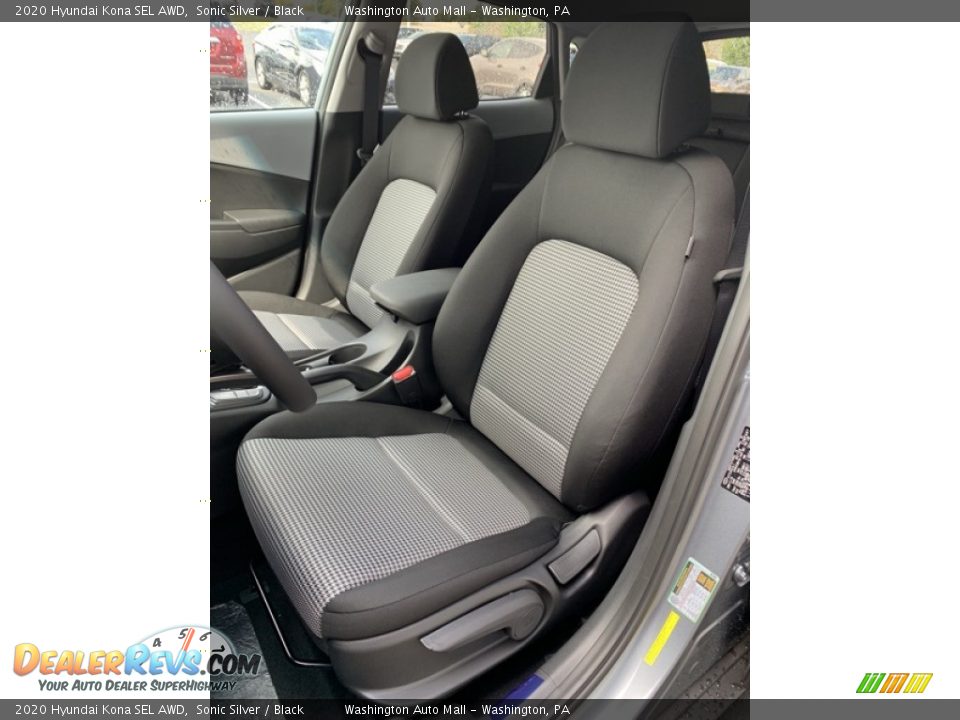 2020 Hyundai Kona SEL AWD Sonic Silver / Black Photo #15