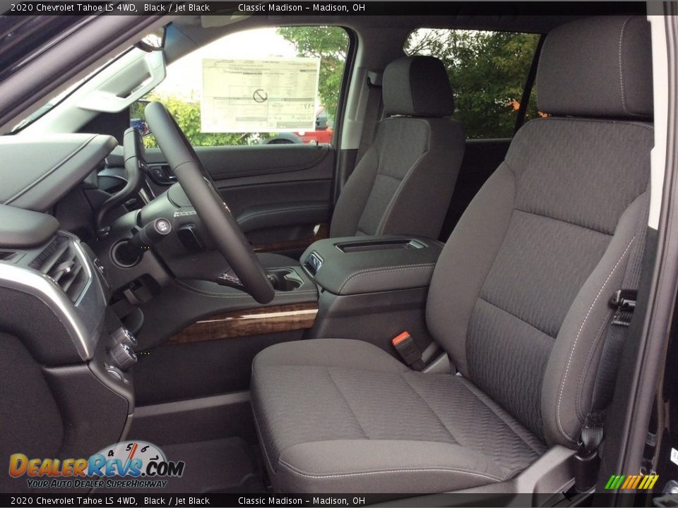 Jet Black Interior - 2020 Chevrolet Tahoe LS 4WD Photo #3