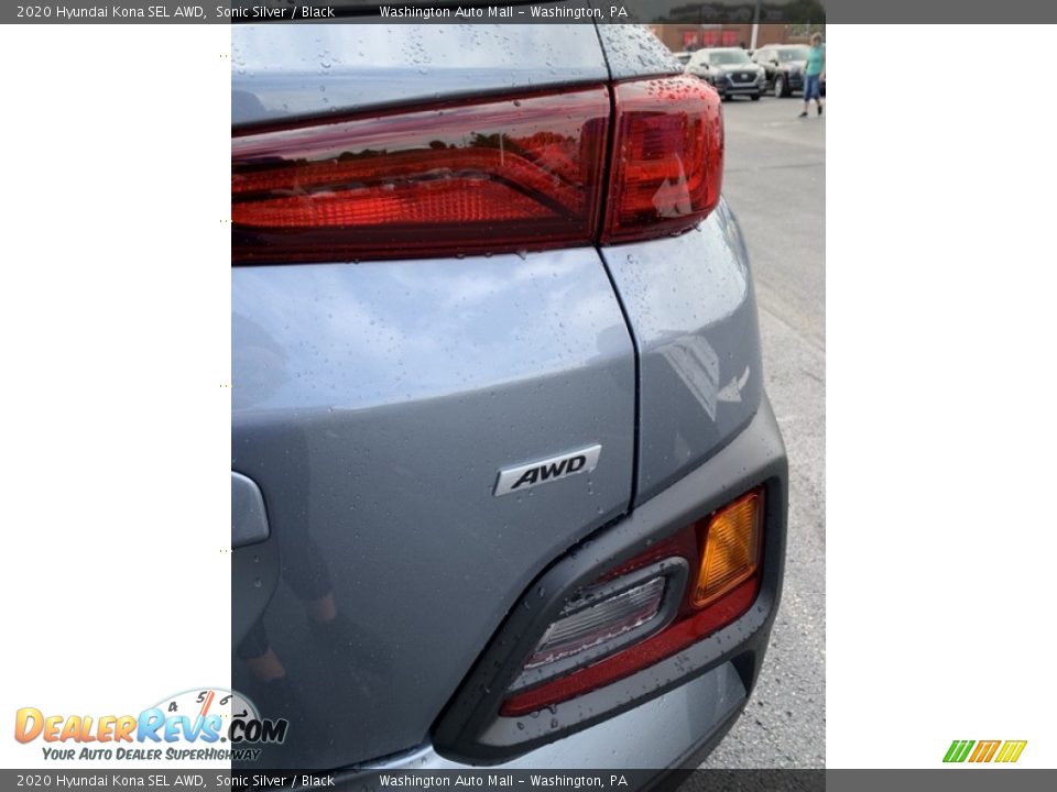 2020 Hyundai Kona SEL AWD Sonic Silver / Black Photo #23