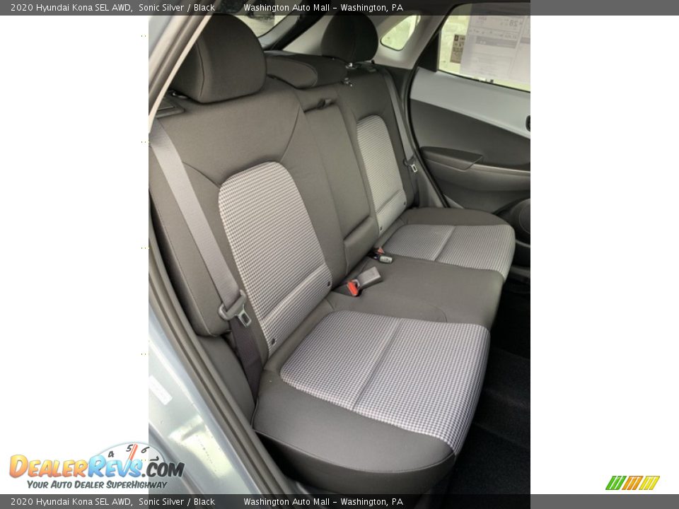 2020 Hyundai Kona SEL AWD Sonic Silver / Black Photo #25
