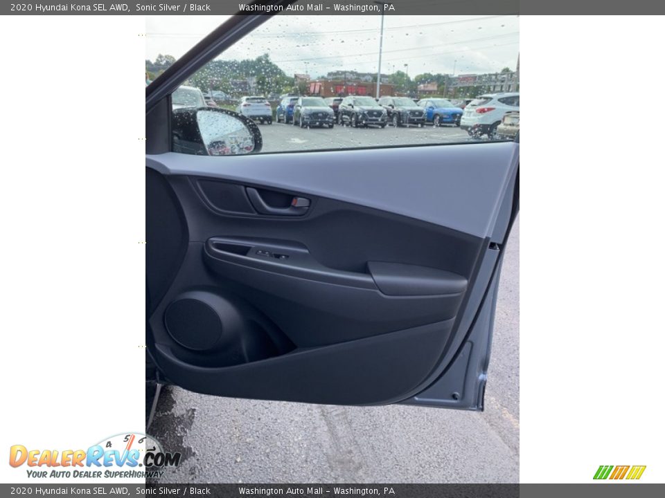 2020 Hyundai Kona SEL AWD Sonic Silver / Black Photo #27