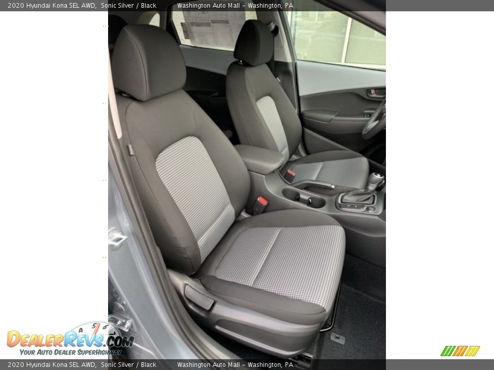2020 Hyundai Kona SEL AWD Sonic Silver / Black Photo #28