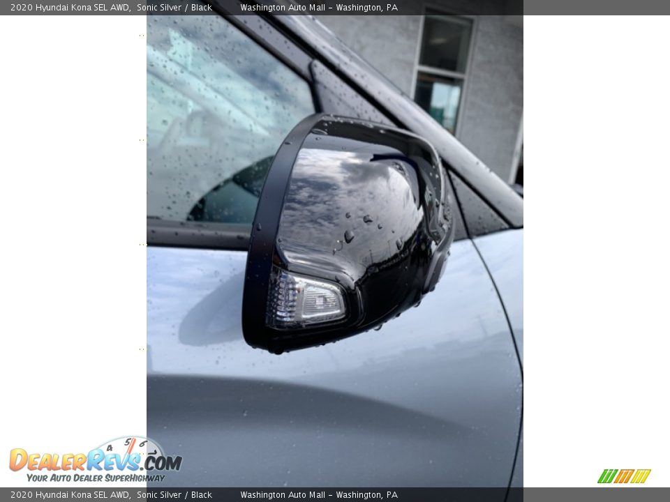 2020 Hyundai Kona SEL AWD Sonic Silver / Black Photo #30