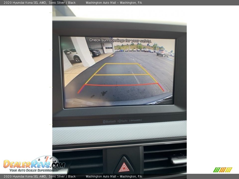 2020 Hyundai Kona SEL AWD Sonic Silver / Black Photo #34