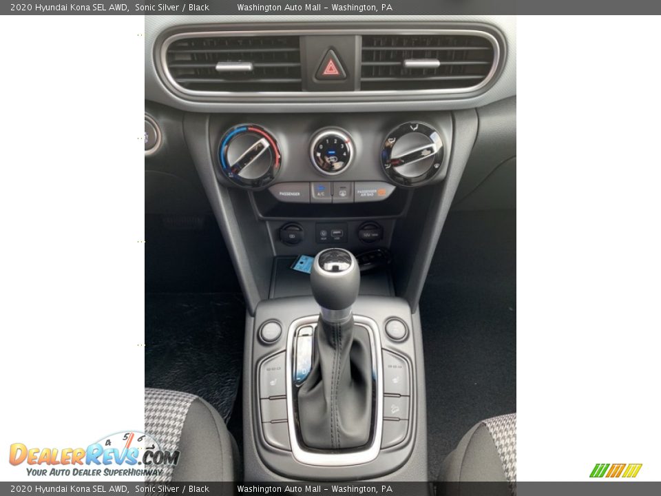 2020 Hyundai Kona SEL AWD Sonic Silver / Black Photo #35