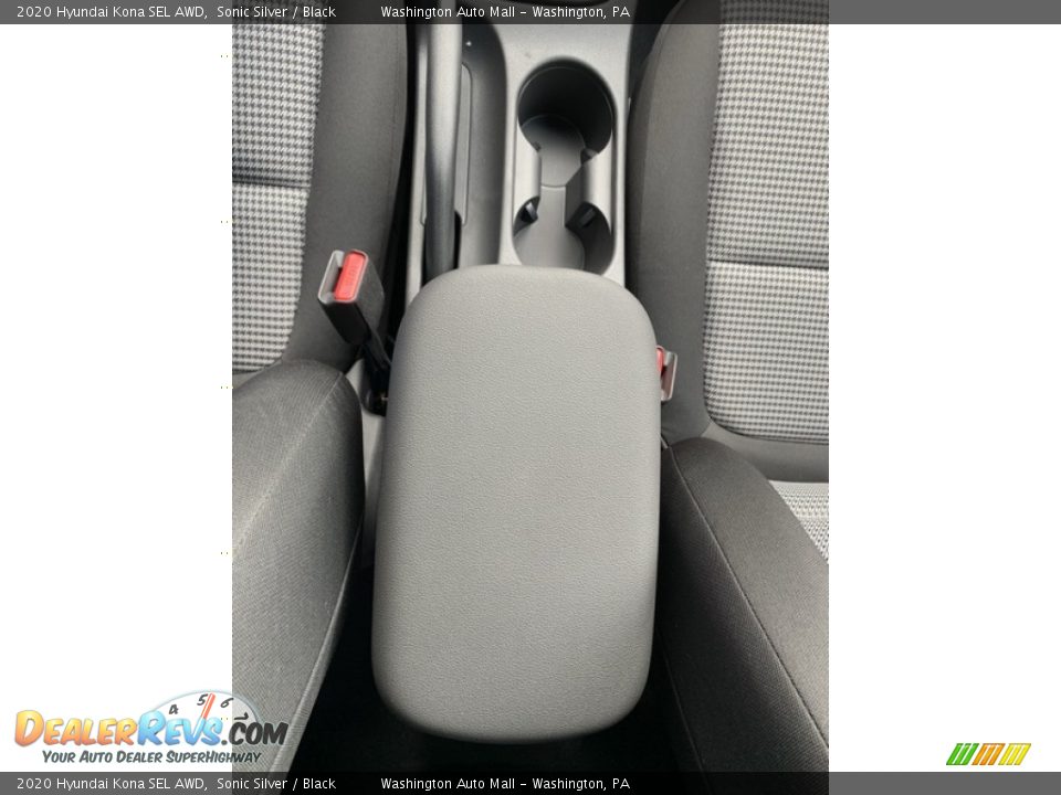 2020 Hyundai Kona SEL AWD Sonic Silver / Black Photo #36
