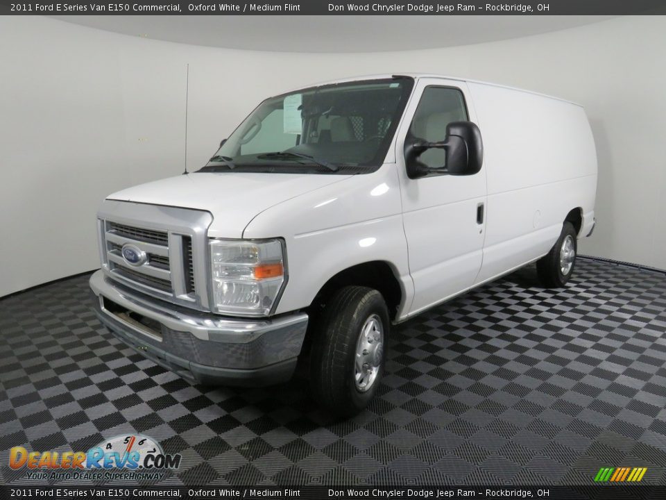 2011 Ford E Series Van E150 Commercial Oxford White / Medium Flint Photo #8