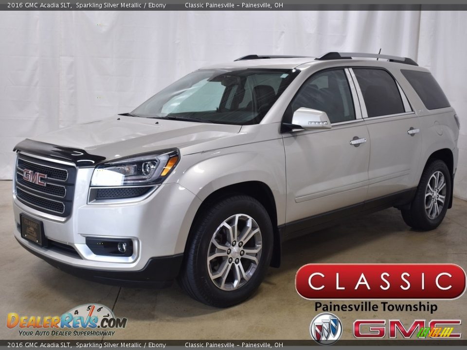 2016 GMC Acadia SLT Sparkling Silver Metallic / Ebony Photo #1