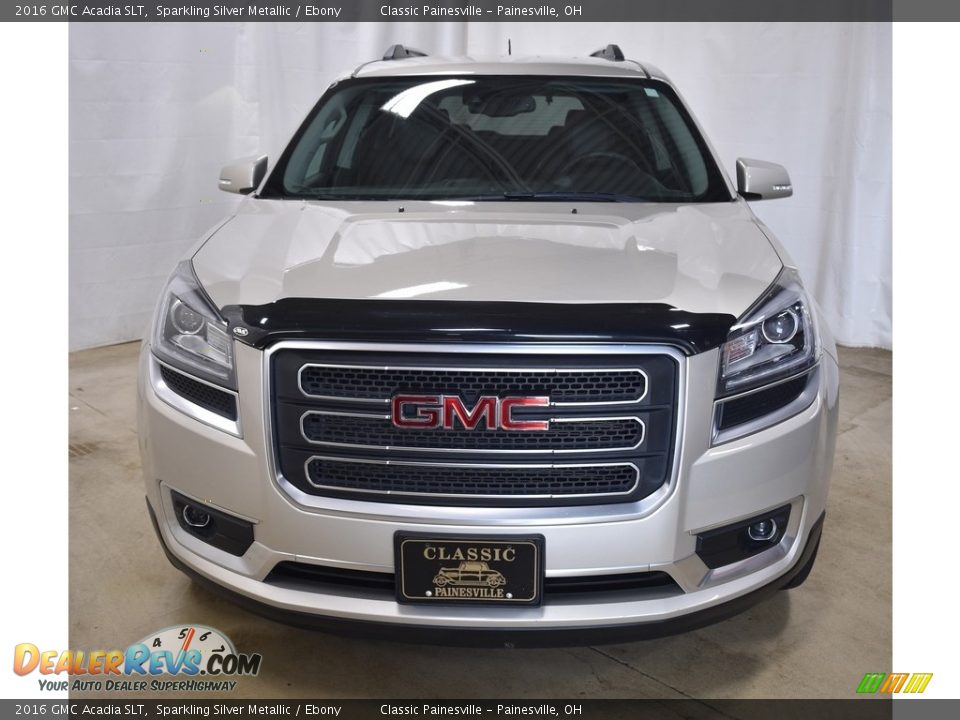 2016 GMC Acadia SLT Sparkling Silver Metallic / Ebony Photo #4