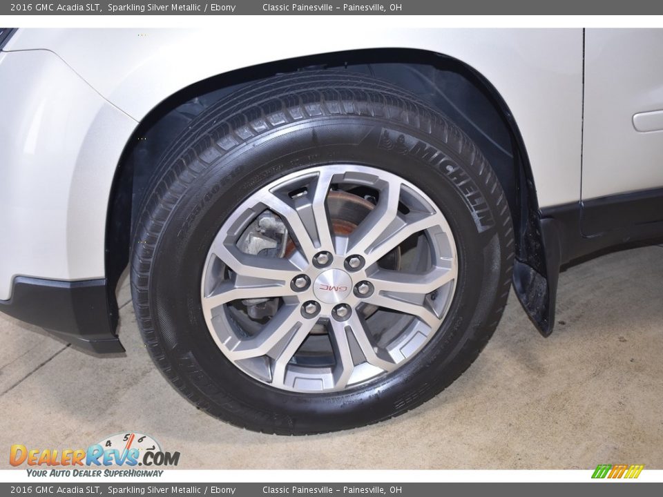 2016 GMC Acadia SLT Sparkling Silver Metallic / Ebony Photo #5