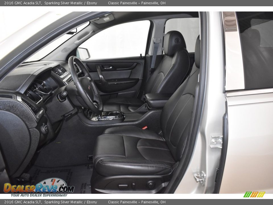 2016 GMC Acadia SLT Sparkling Silver Metallic / Ebony Photo #7