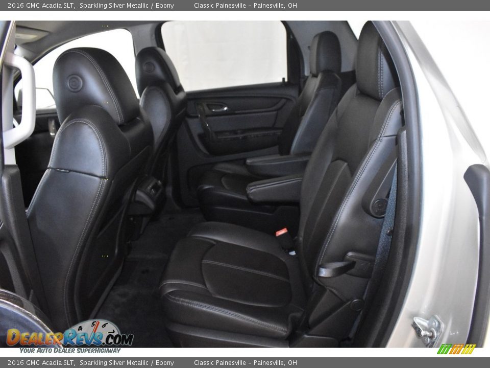 2016 GMC Acadia SLT Sparkling Silver Metallic / Ebony Photo #8