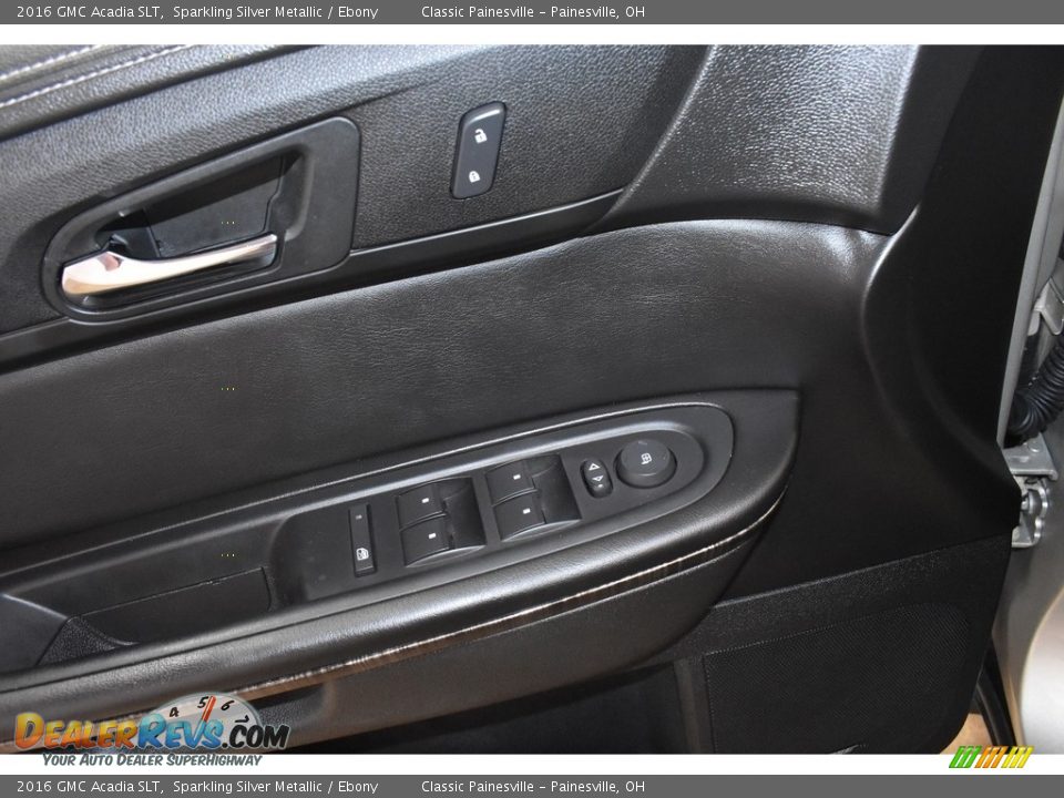 2016 GMC Acadia SLT Sparkling Silver Metallic / Ebony Photo #11