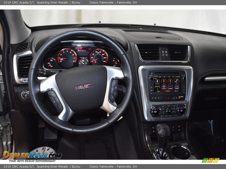 2016 GMC Acadia SLT Sparkling Silver Metallic / Ebony Photo #13