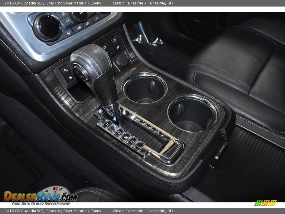 2016 GMC Acadia SLT Sparkling Silver Metallic / Ebony Photo #15