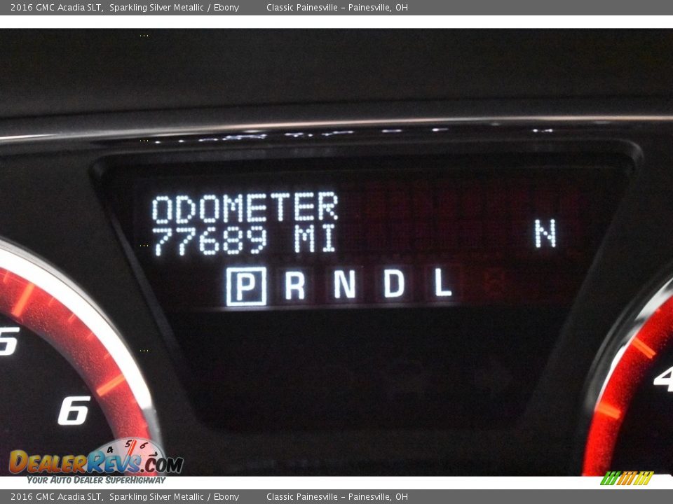 2016 GMC Acadia SLT Sparkling Silver Metallic / Ebony Photo #16