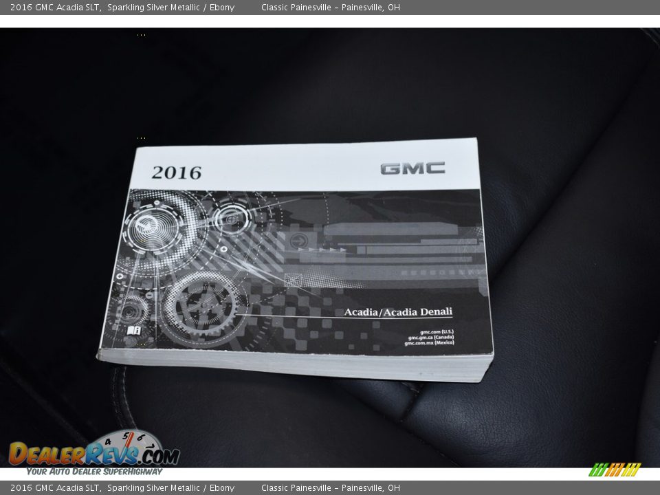 2016 GMC Acadia SLT Sparkling Silver Metallic / Ebony Photo #17