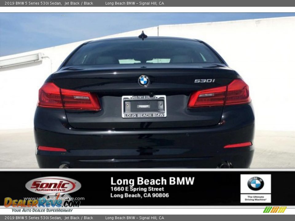 2019 BMW 5 Series 530i Sedan Jet Black / Black Photo #4