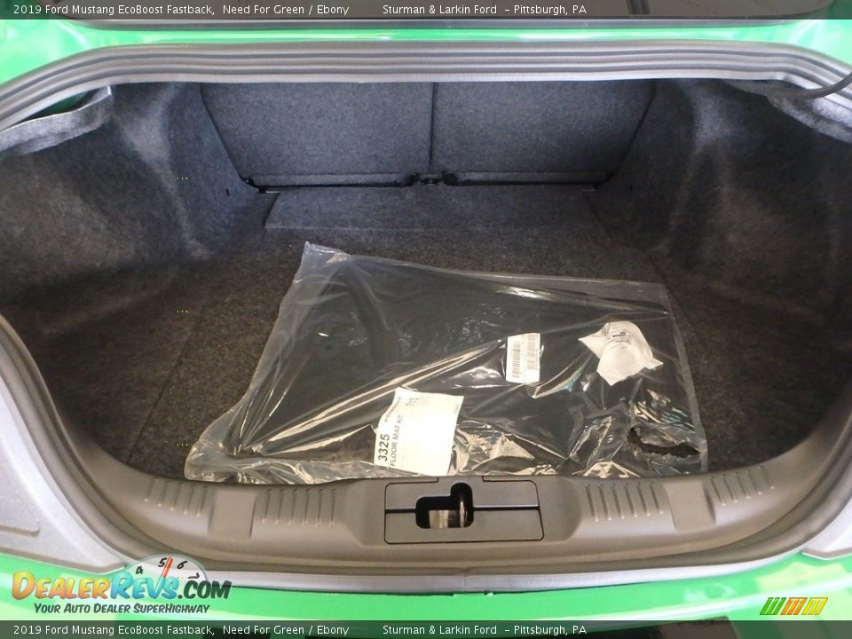 2019 Ford Mustang EcoBoost Fastback Trunk Photo #3