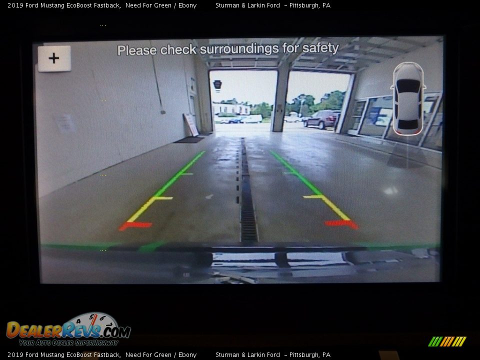 2019 Ford Mustang EcoBoost Fastback Need For Green / Ebony Photo #12