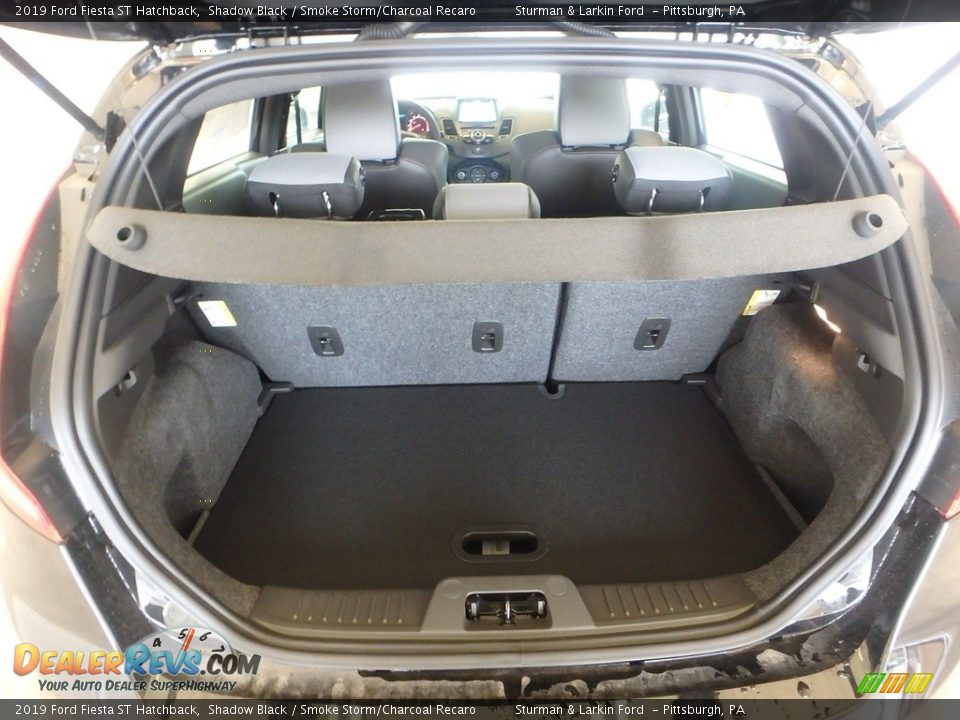 2019 Ford Fiesta ST Hatchback Shadow Black / Smoke Storm/Charcoal Recaro Photo #3