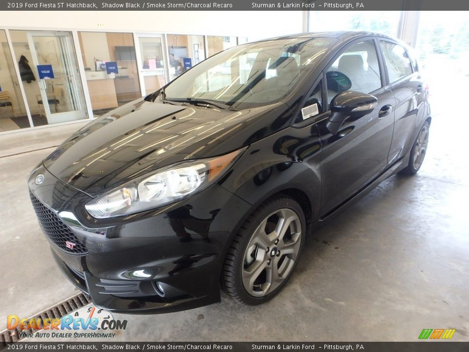 2019 Ford Fiesta ST Hatchback Shadow Black / Smoke Storm/Charcoal Recaro Photo #5