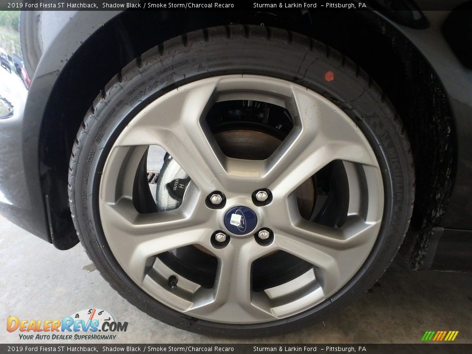 2019 Ford Fiesta ST Hatchback Shadow Black / Smoke Storm/Charcoal Recaro Photo #6