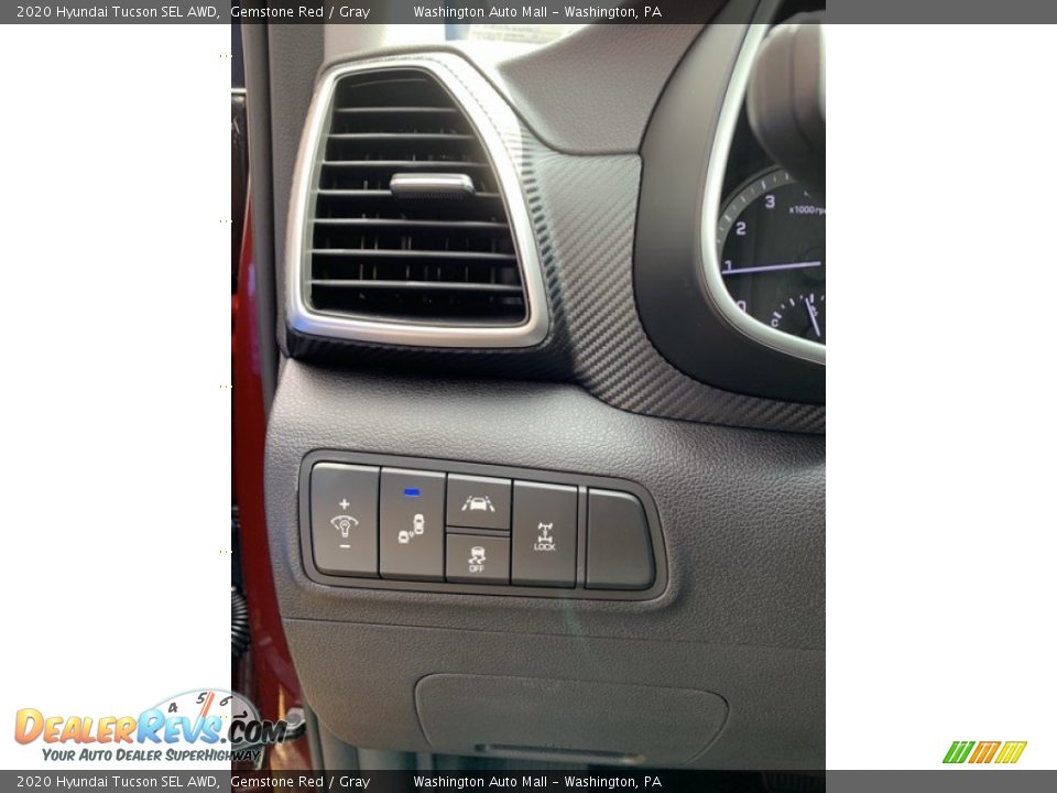 Controls of 2020 Hyundai Tucson SEL AWD Photo #13