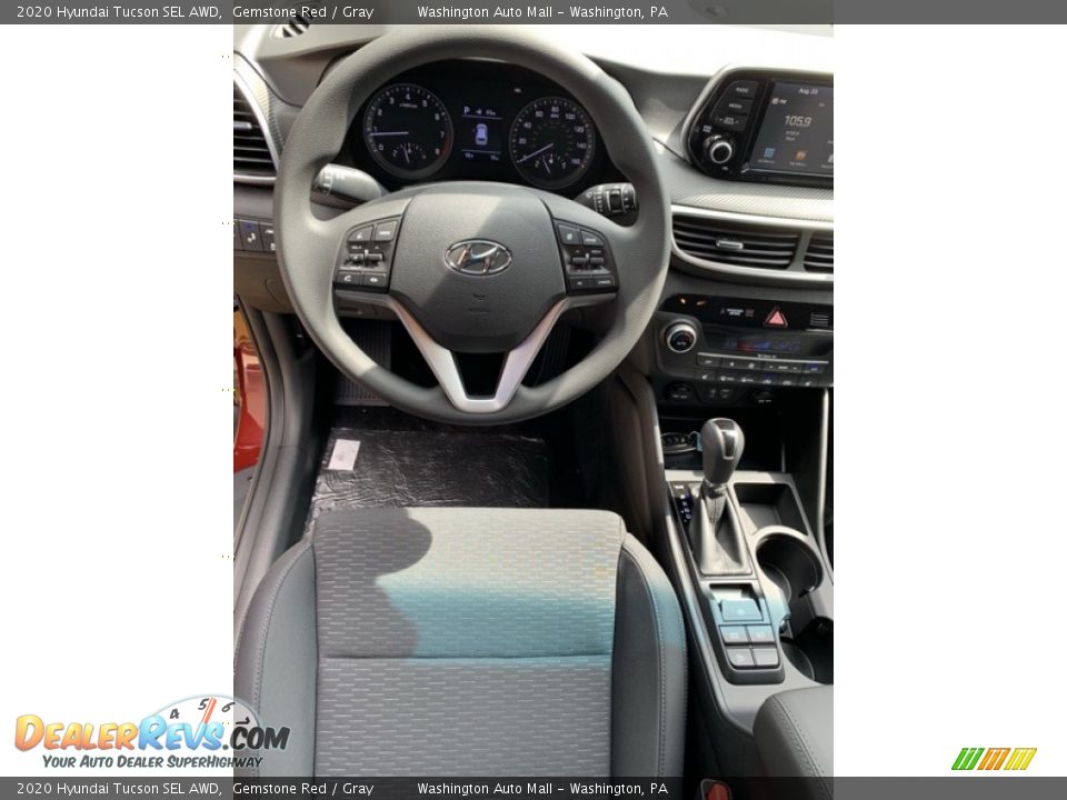 2020 Hyundai Tucson SEL AWD Steering Wheel Photo #14