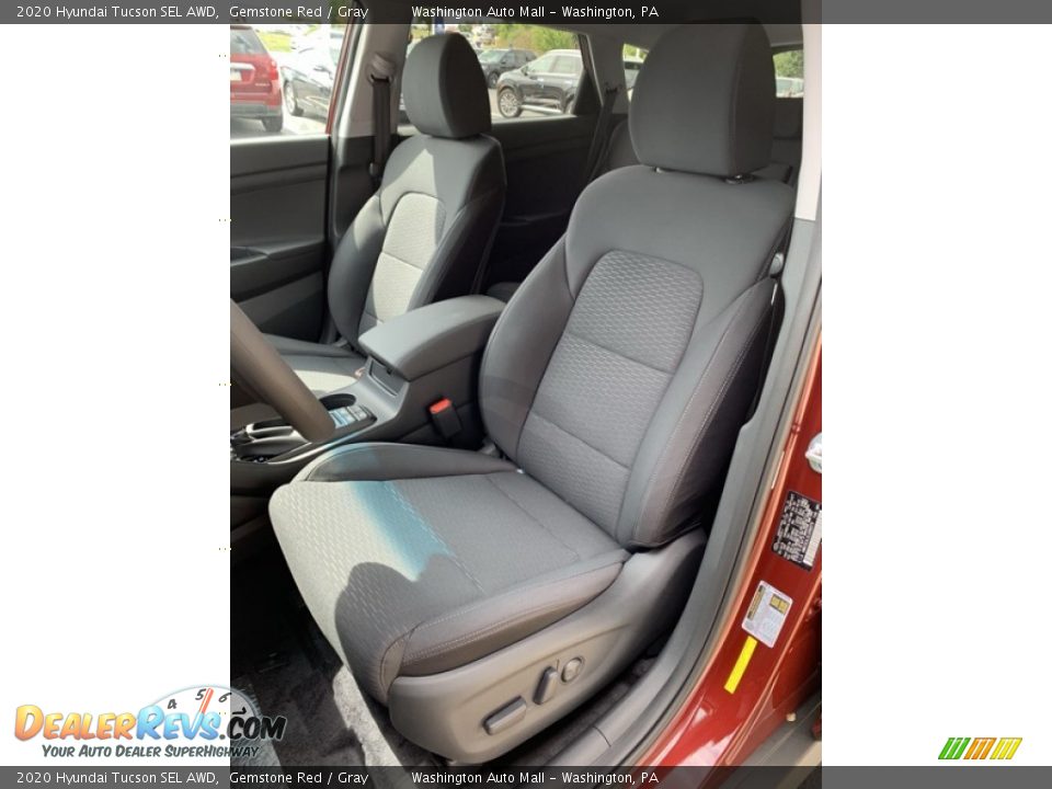 Front Seat of 2020 Hyundai Tucson SEL AWD Photo #15