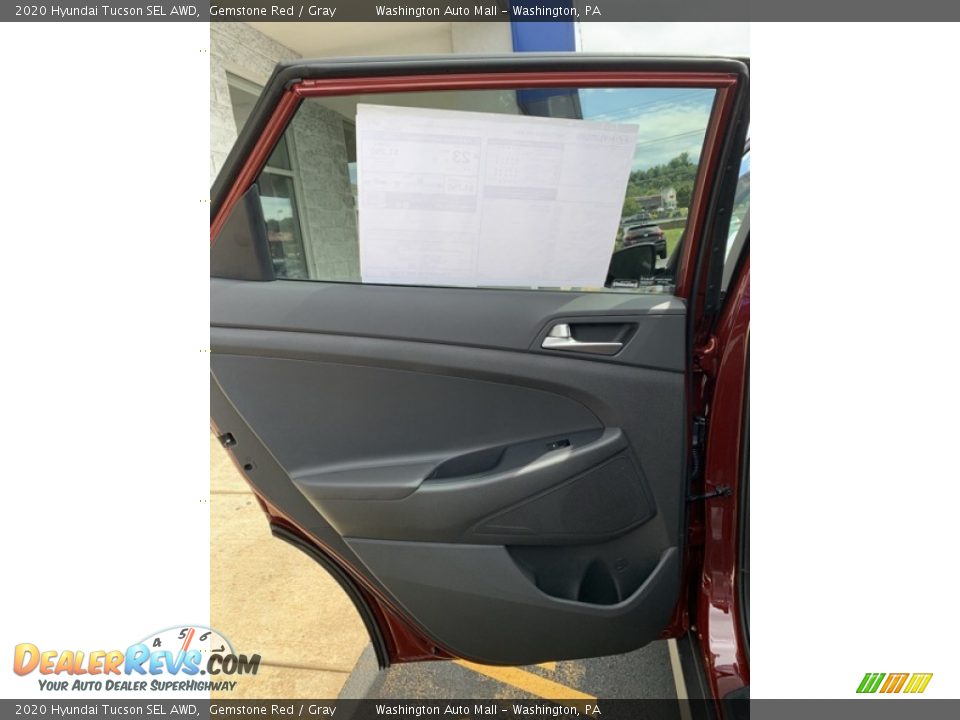 Door Panel of 2020 Hyundai Tucson SEL AWD Photo #17