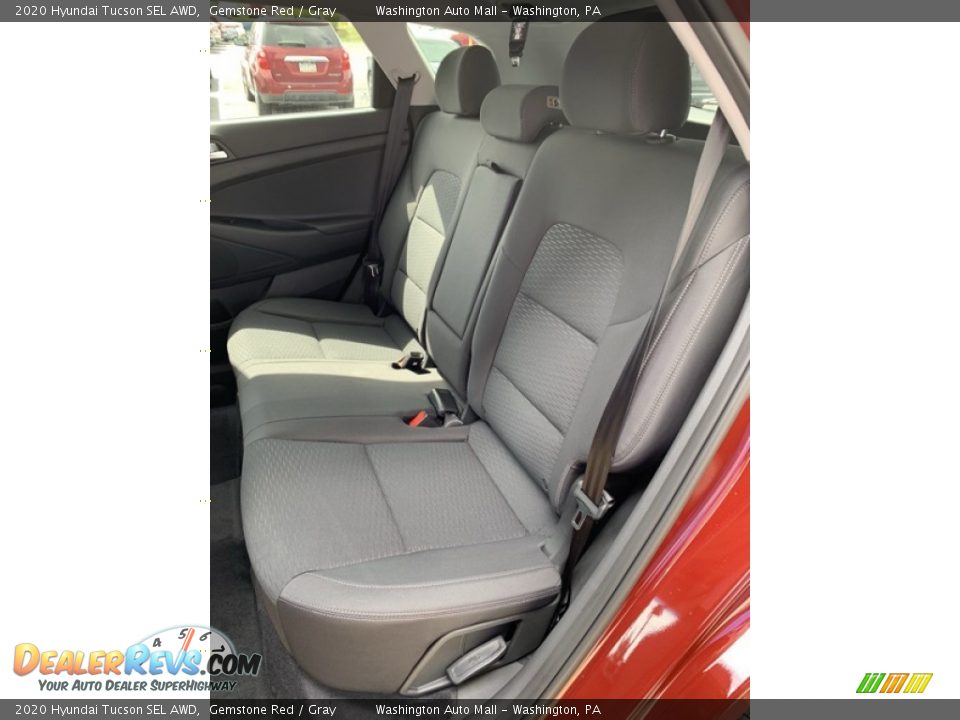 Rear Seat of 2020 Hyundai Tucson SEL AWD Photo #19