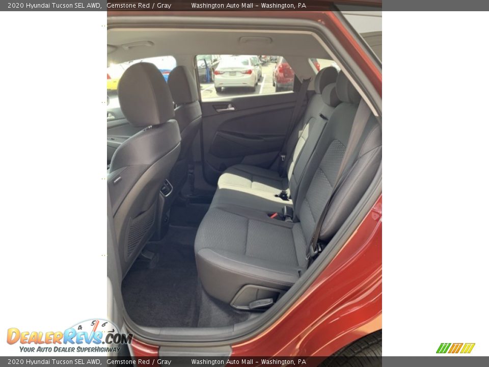 Rear Seat of 2020 Hyundai Tucson SEL AWD Photo #20