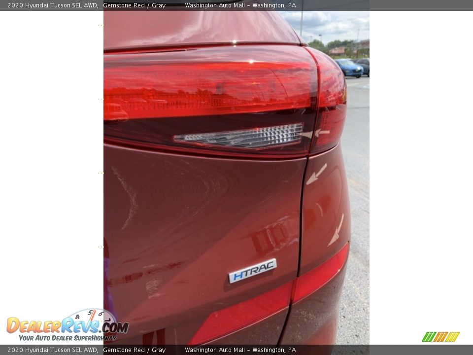 2020 Hyundai Tucson SEL AWD Gemstone Red / Gray Photo #23