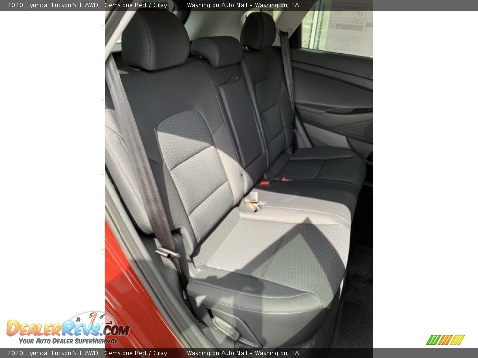 2020 Hyundai Tucson SEL AWD Gemstone Red / Gray Photo #25