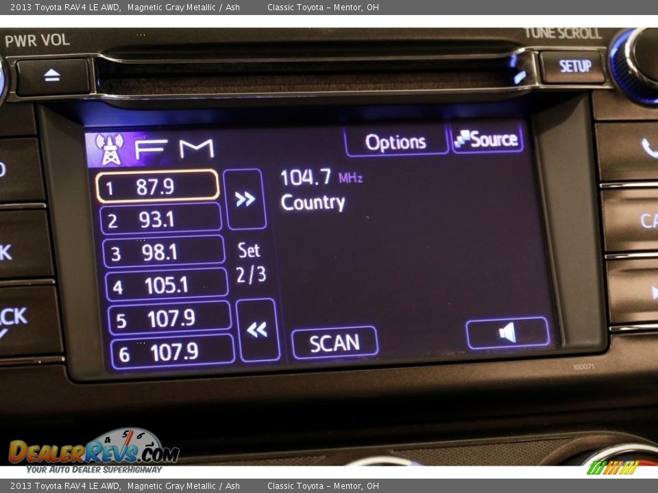 2013 Toyota RAV4 LE AWD Magnetic Gray Metallic / Ash Photo #10