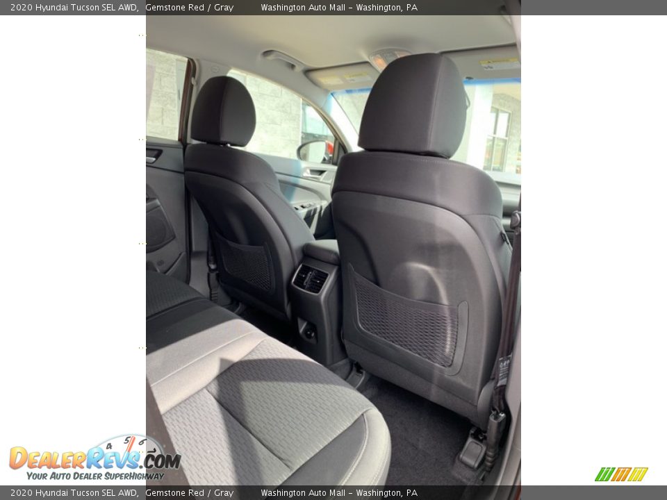 2020 Hyundai Tucson SEL AWD Gemstone Red / Gray Photo #26