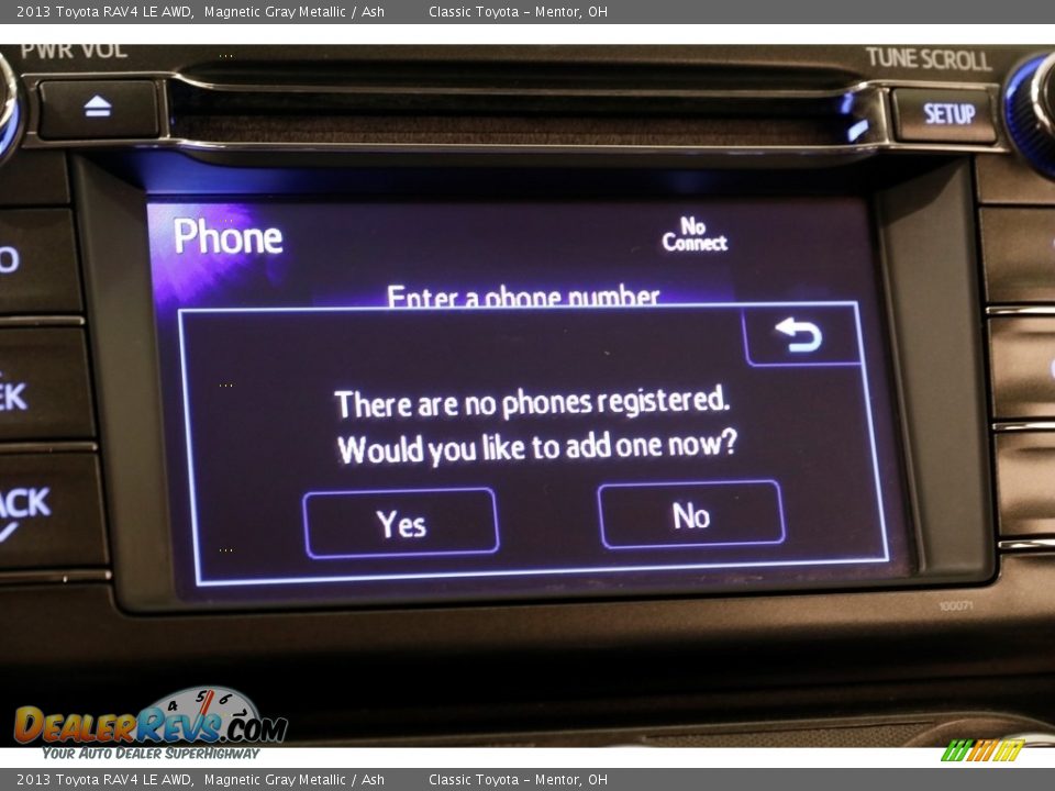 2013 Toyota RAV4 LE AWD Magnetic Gray Metallic / Ash Photo #11