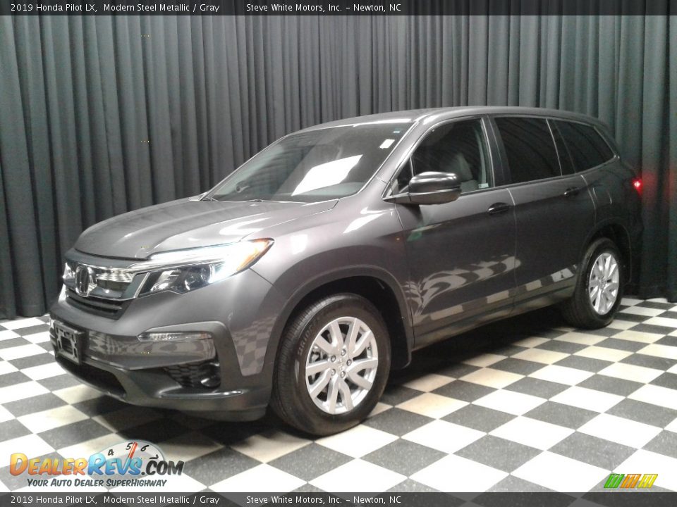 2019 Honda Pilot LX Modern Steel Metallic / Gray Photo #2
