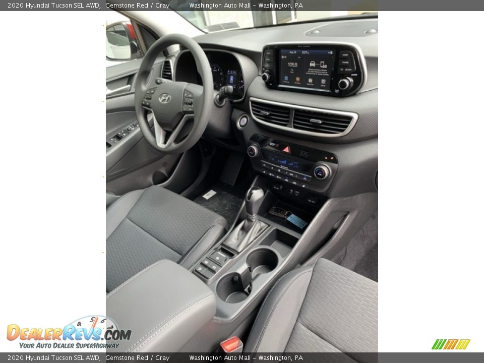 Dashboard of 2020 Hyundai Tucson SEL AWD Photo #29