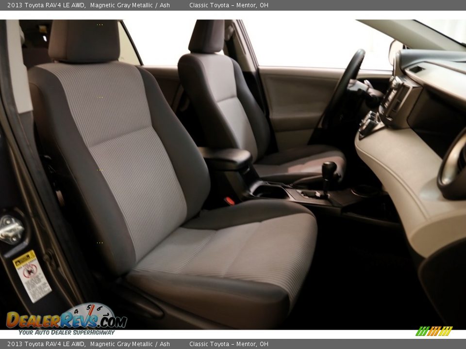 2013 Toyota RAV4 LE AWD Magnetic Gray Metallic / Ash Photo #14