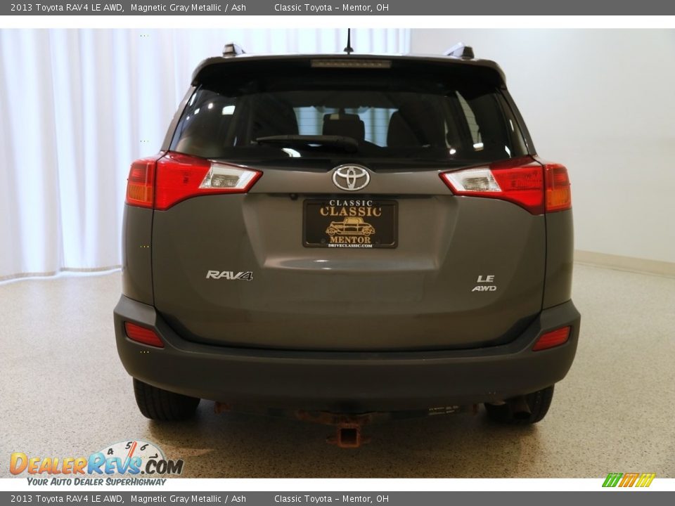 2013 Toyota RAV4 LE AWD Magnetic Gray Metallic / Ash Photo #17