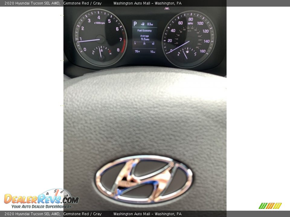 2020 Hyundai Tucson SEL AWD Gauges Photo #31