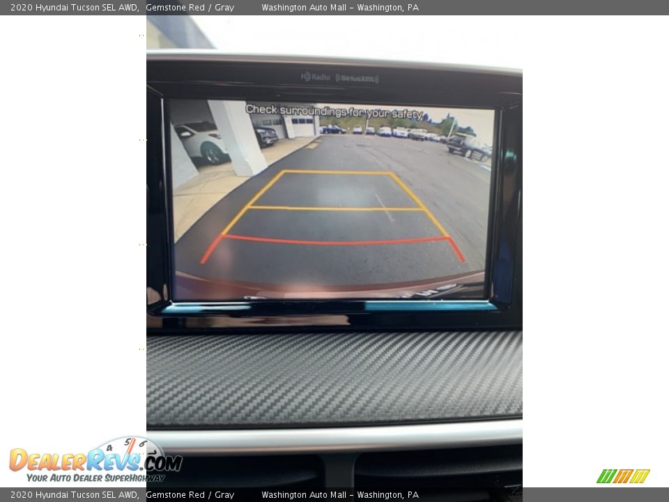 2020 Hyundai Tucson SEL AWD Gemstone Red / Gray Photo #33
